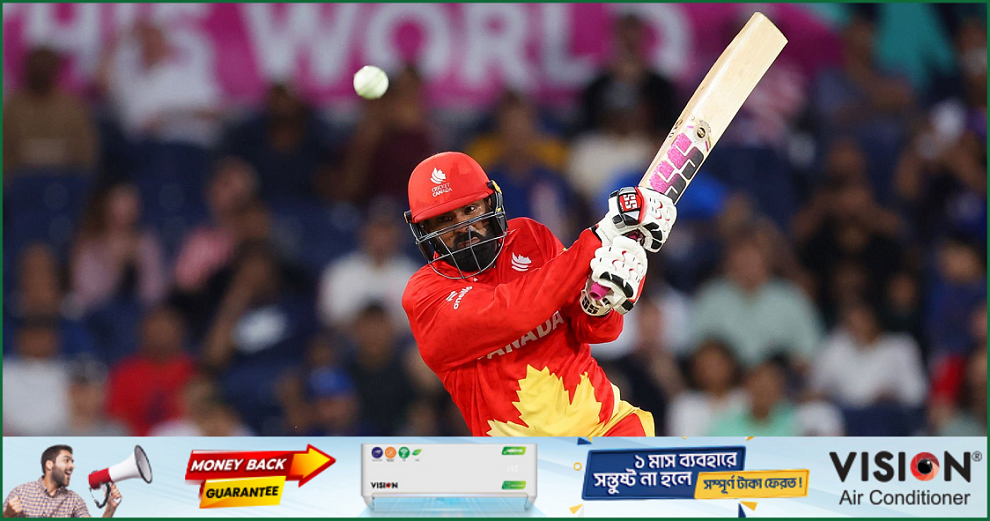 জোড়া ফিফটির সুবাদে যুক্তরাষ্ট্রের বিপক্ষে কানাডার বড় পুঁজি 